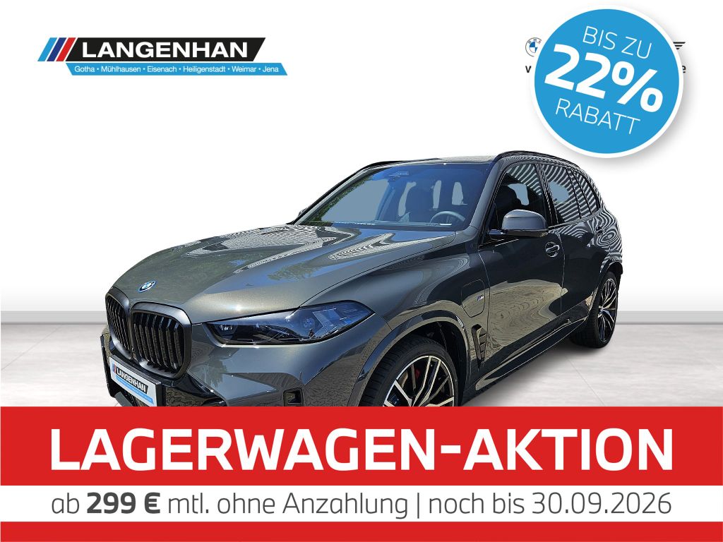 Bild des Angebotes BMW X5 xDrive50e M Sport HUD AHK Sitzlüftung Massage