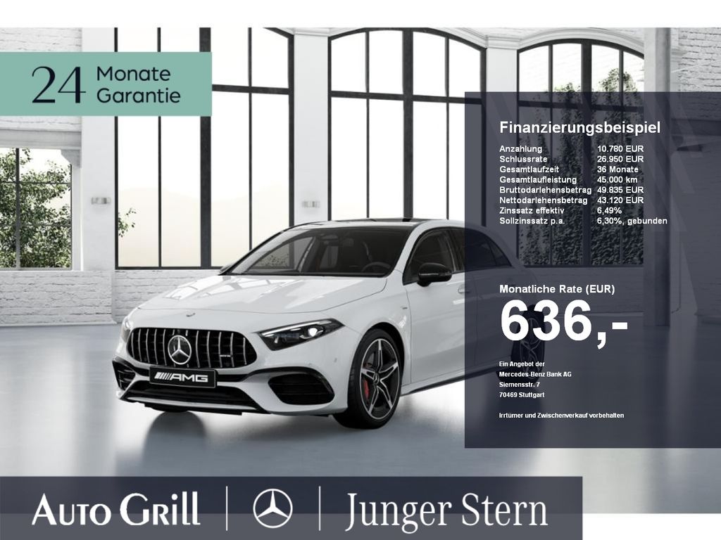 Mercedes-Benz A 45 S 4M+ AMG Night Pano Fahrass PerfoAGA Memo