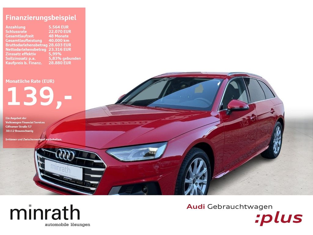 Bild des Angebotes Audi A4 Avant advanced 35 TFSI S tronic AHK+ACC+NAVI