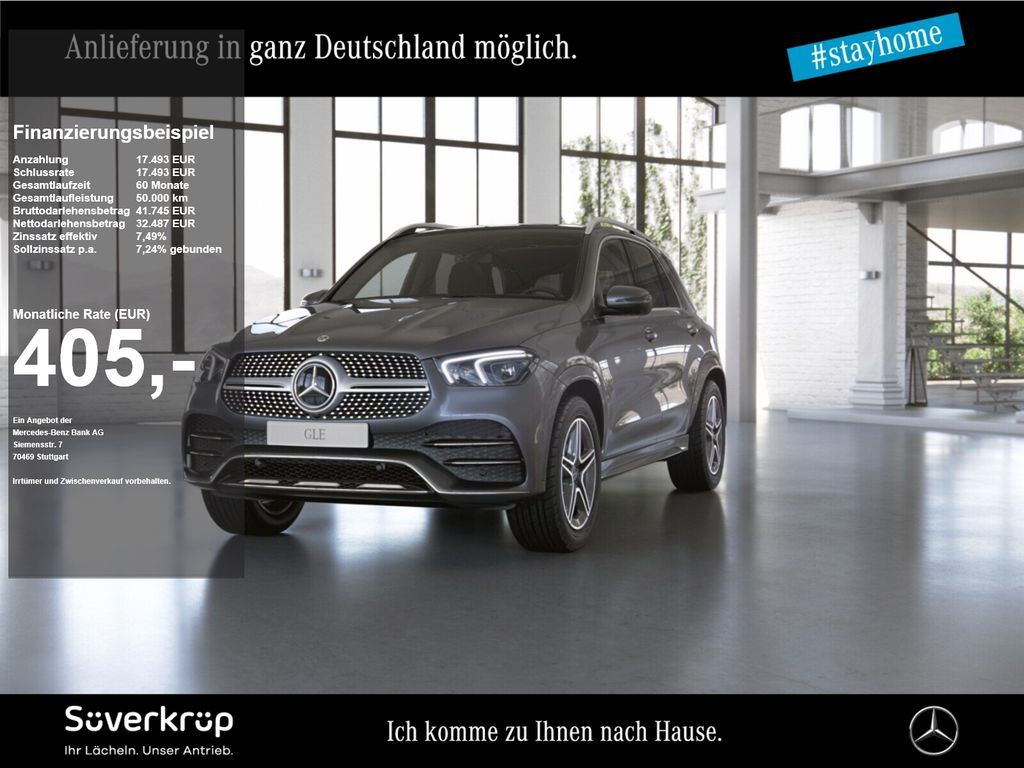 Bild des Angebotes Mercedes-Benz GLE 400 d 4M AMG BURM WIDE MEMO MULTI 360 AHK