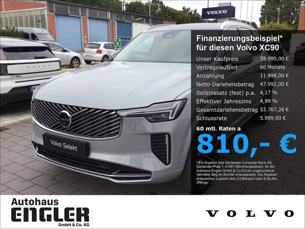 Bild des Angebotes Volvo XC90 B5 (Benzin) Plus Bright AWD 7-Sitzer AHK