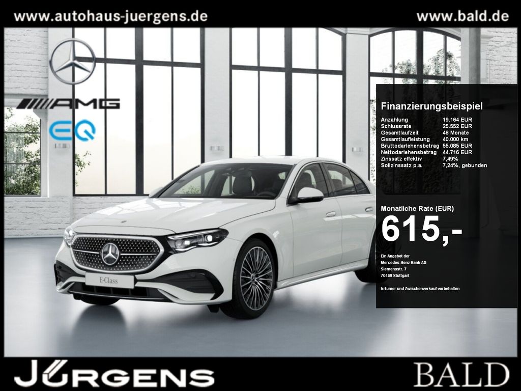 Bild des Angebotes Mercedes-Benz E 400 e 4M AMG-Sport/Distr/Super/DIGITAL/360/20'