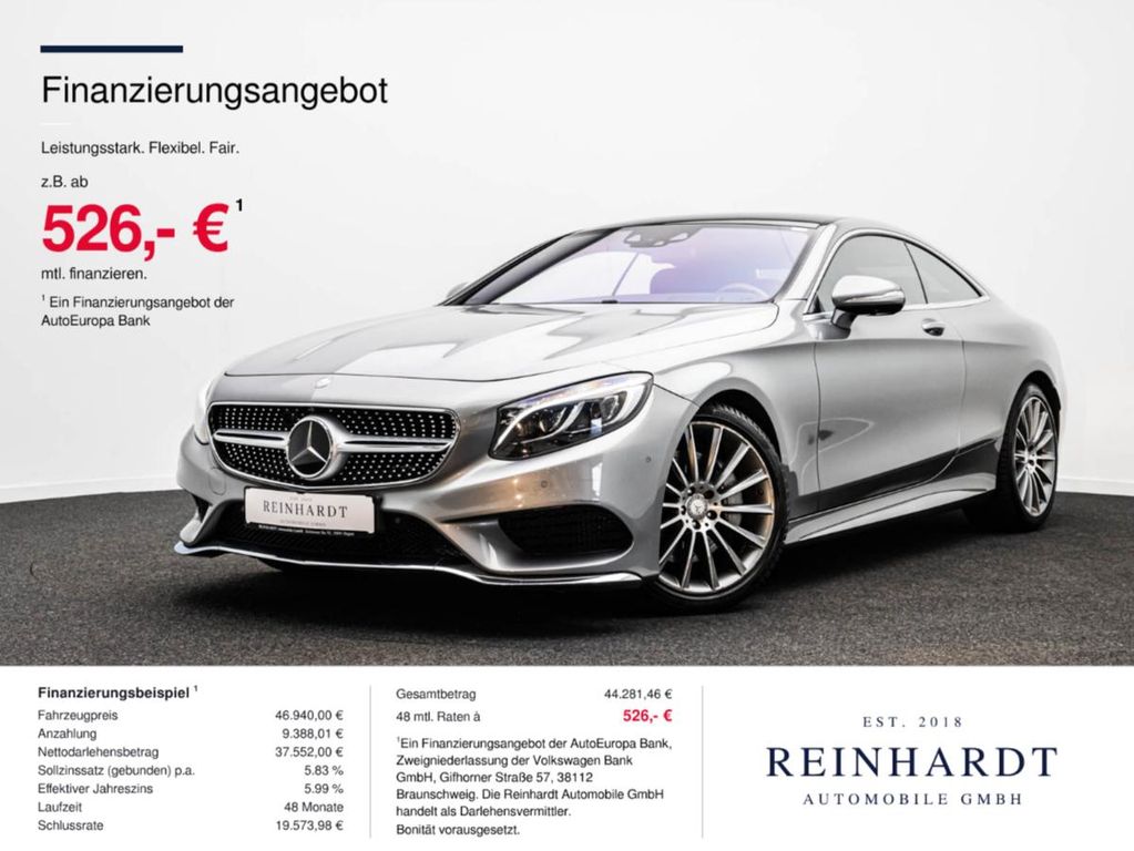 Bild des Angebotes Mercedes-Benz S 500 COUPE 4M AMG-LINE/DIST+/HuD/PANO/NACHT/360