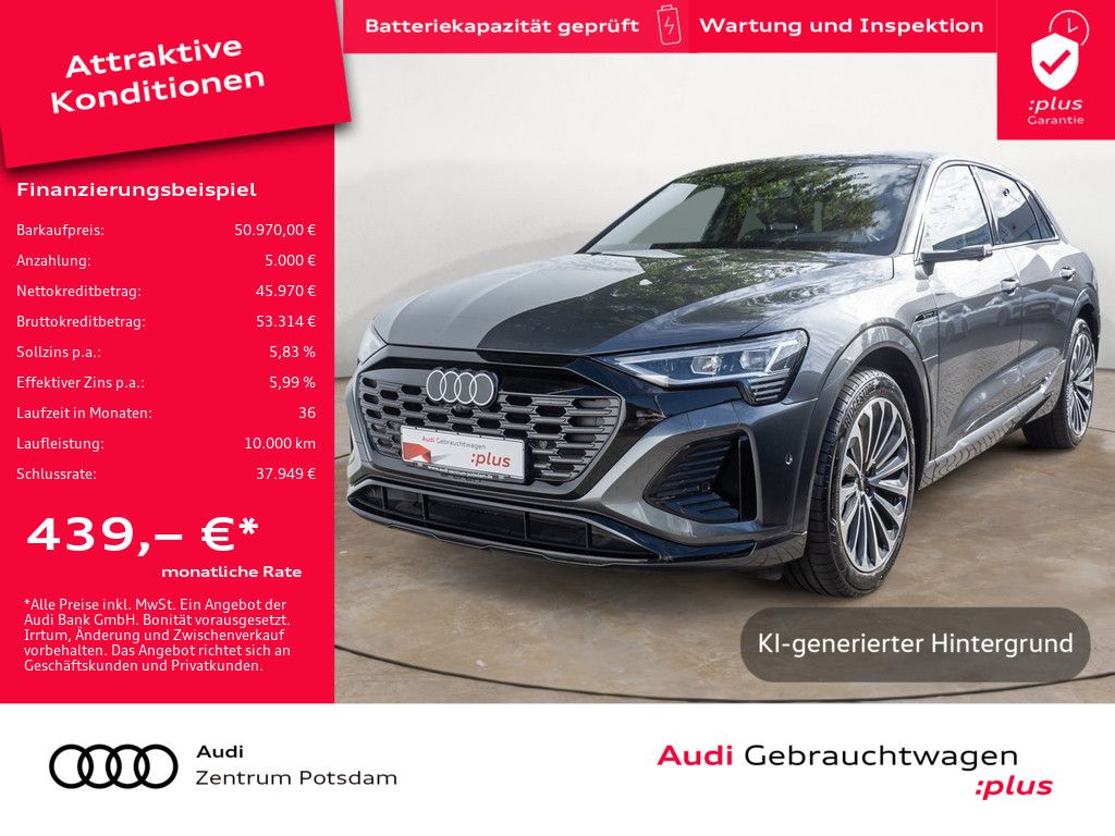 Bild des Angebotes Audi Q8 e-tron S line 55 quattro MATRIX PANO ACC B&O