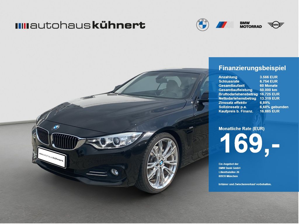 Bild des Angebotes BMW 425d Cabrio LuxuryLine Navi adapt .Xenon