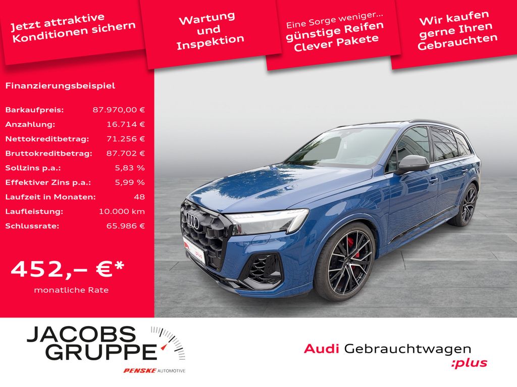 Bild des Angebotes Audi SQ7 Black/S-Sitze+/7-Sitze/360°/Laser/HD Matrix/