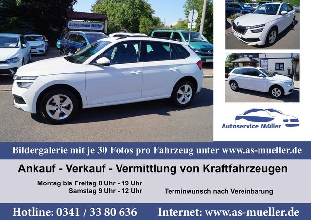Bild des Angebotes Skoda Kamiq CarPlay-LED-PDC-Sitzh.-Allwetter-Spur-AHK