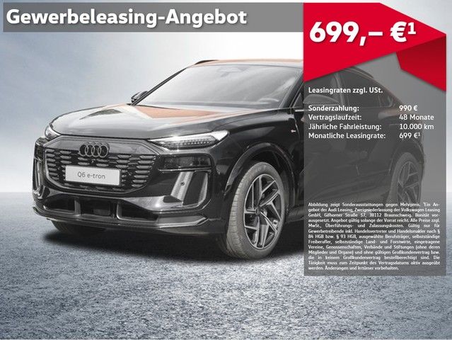 Bild des Angebotes Audi Q6 Sportback e-tron Q S-LINE BUSINESS 0,25% LUFT