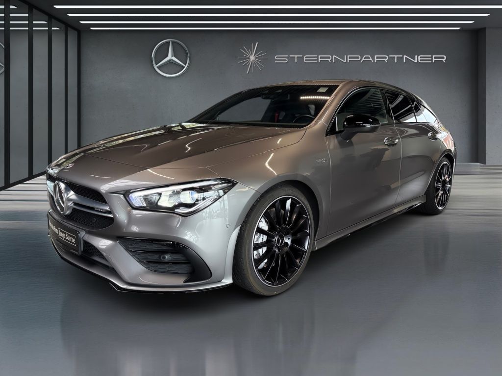 Bild des Angebotes Mercedes-Benz AMG CLA 35 4M SB AERO+NIGHT+AD.SOUND+RFK+MEMORY