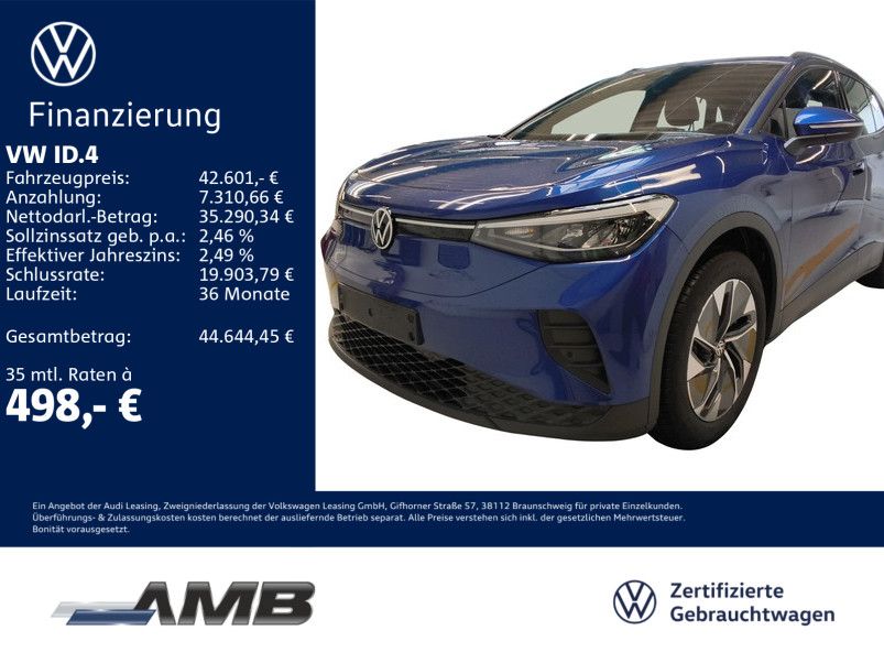 Bild des Angebotes Volkswagen ID.4 Pro 82kWh/AHK/LED/Navi/Wärmepumpe/02.31Gara