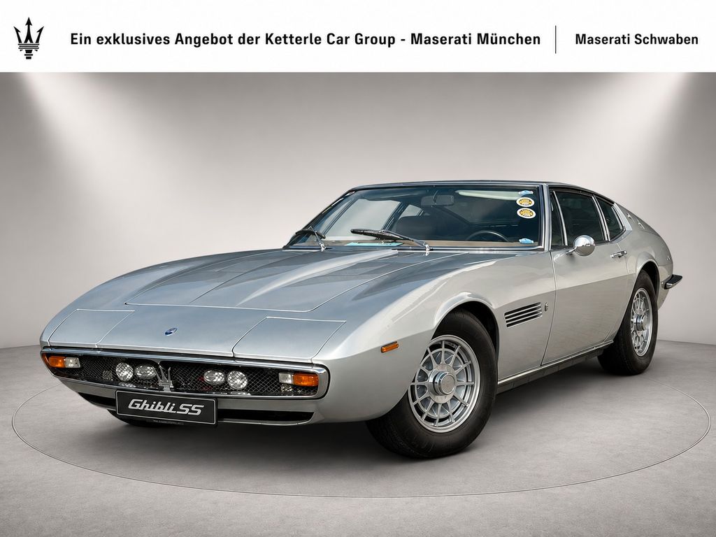 Bild des Angebotes Maserati Ghibli SS aus 1969, Matching Numbers, TÜV NEU