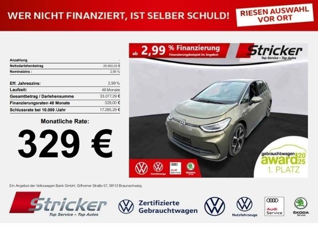 Bild des Angebotes Volkswagen ID.3 Pro 150/58 329,-ohne Anzahlung Top-Sport Pa