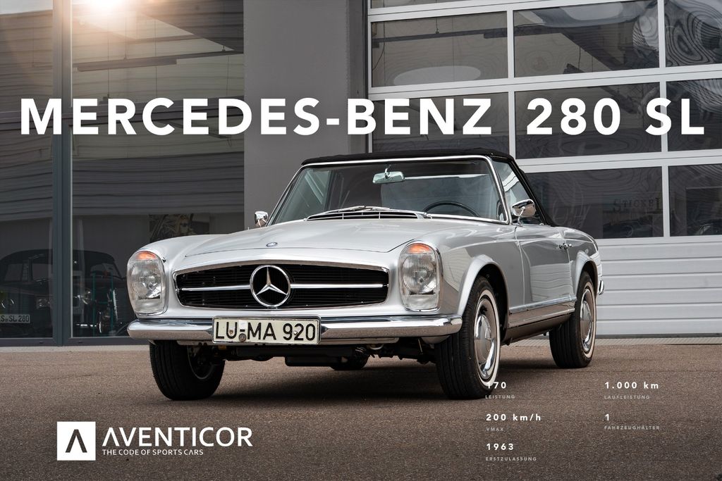 Mercedes-Benz SL 280 | STICKEL | MEISTERSTÜCK | 1+ | 1 OF 1