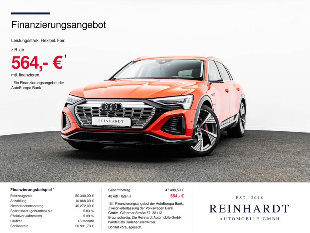 Bild des Angebotes Audi Q8 E-TRON 50 S LINE BLACK MTRIX/ACC/HuD/PANO/360