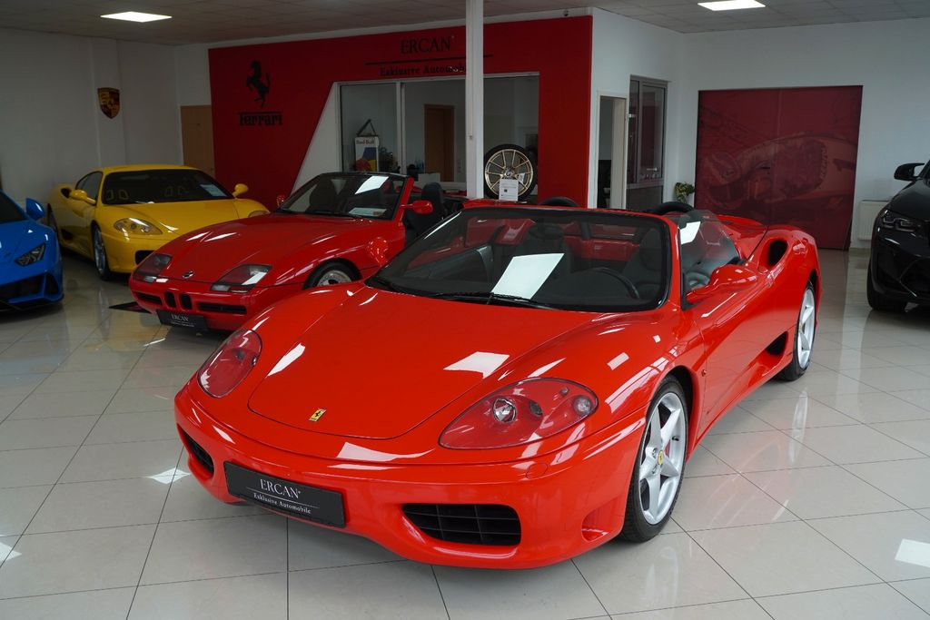 Bild des Angebotes Ferrari 360 Spider F1 / Original Zustand / ZR Neu / BRD