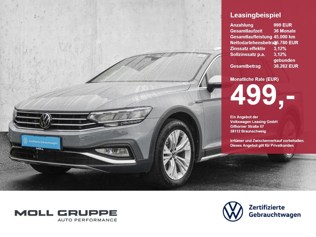 Bild des Angebotes Volkswagen Passat Alltrack 2.0 TDI DSG AHK NAVI LED ACC SHZ