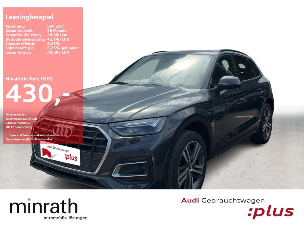 Audi Q5 40 TDI Q APP+AHK+PANO+VIRT+ACC+LED+NAVI