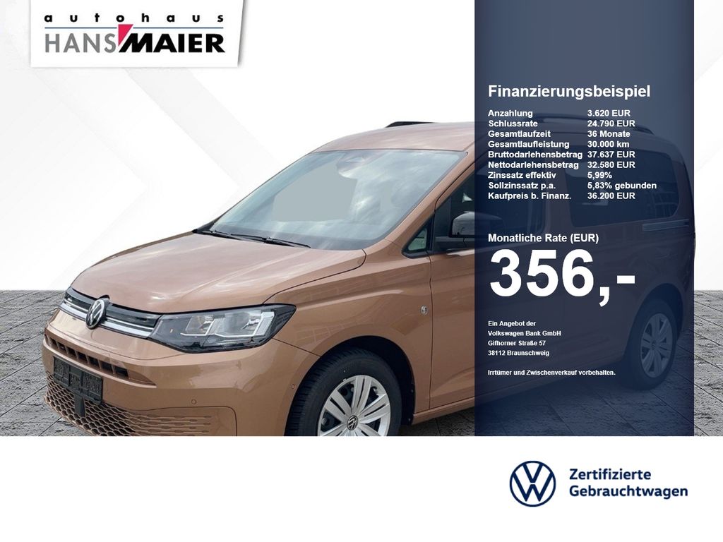 Bild des Angebotes Volkswagen Caddy Life TDI DSG 8fach StdHz. Navi 5J.Garantie