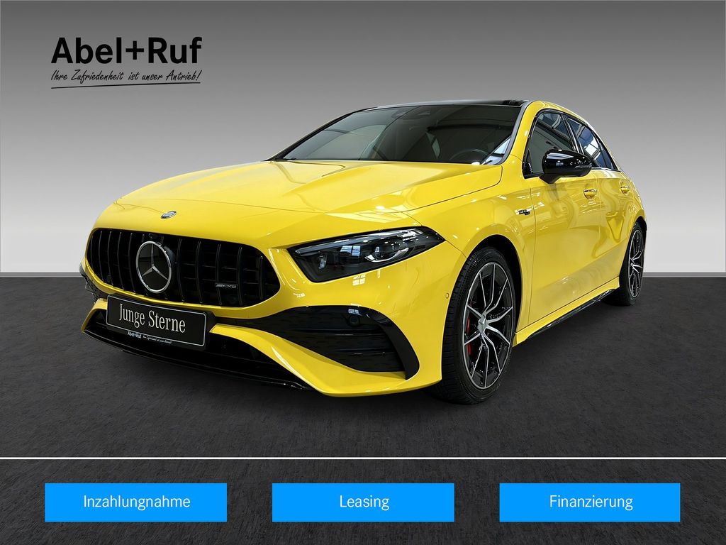 Bild des Angebotes Mercedes-Benz A 35 AMG 4M MULTI+DISTR+NIGHT+Memo+Pano+AHK+360°