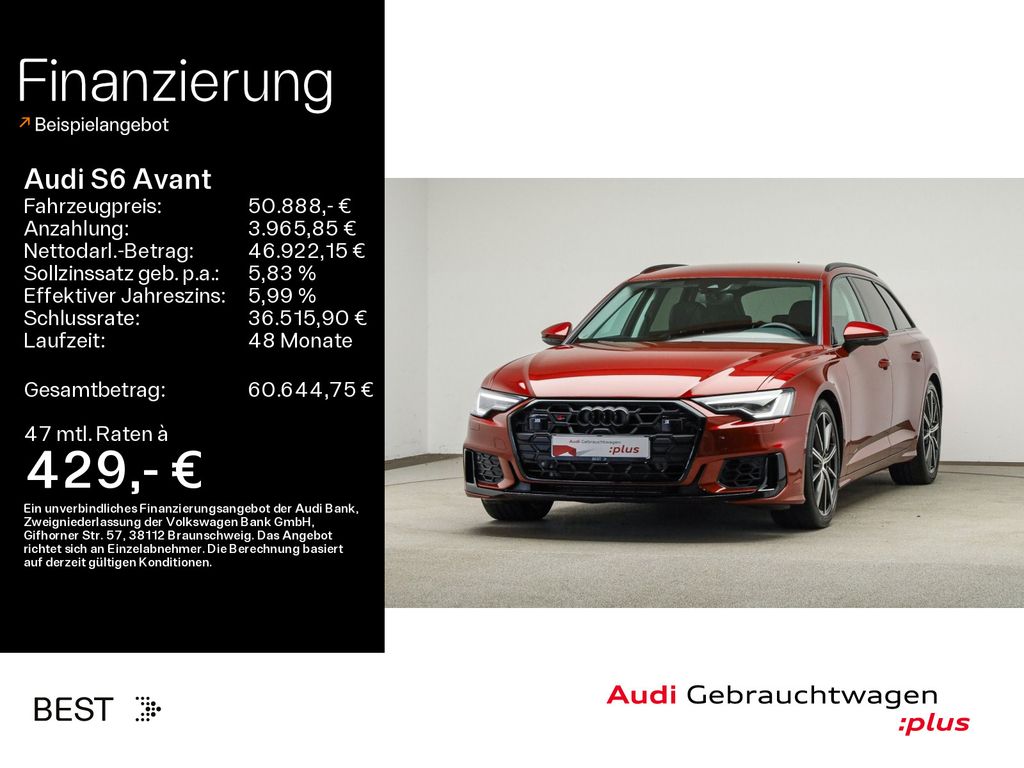 Bild des Angebotes Audi S6 Avant Standheizung, Kamera, Stadt