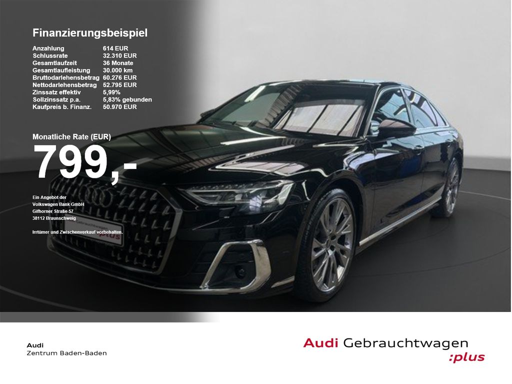 Bild des Angebotes Audi A8 50 TDI quattro PANO*MATRIX*SOUND*AHK*ACC*SZH