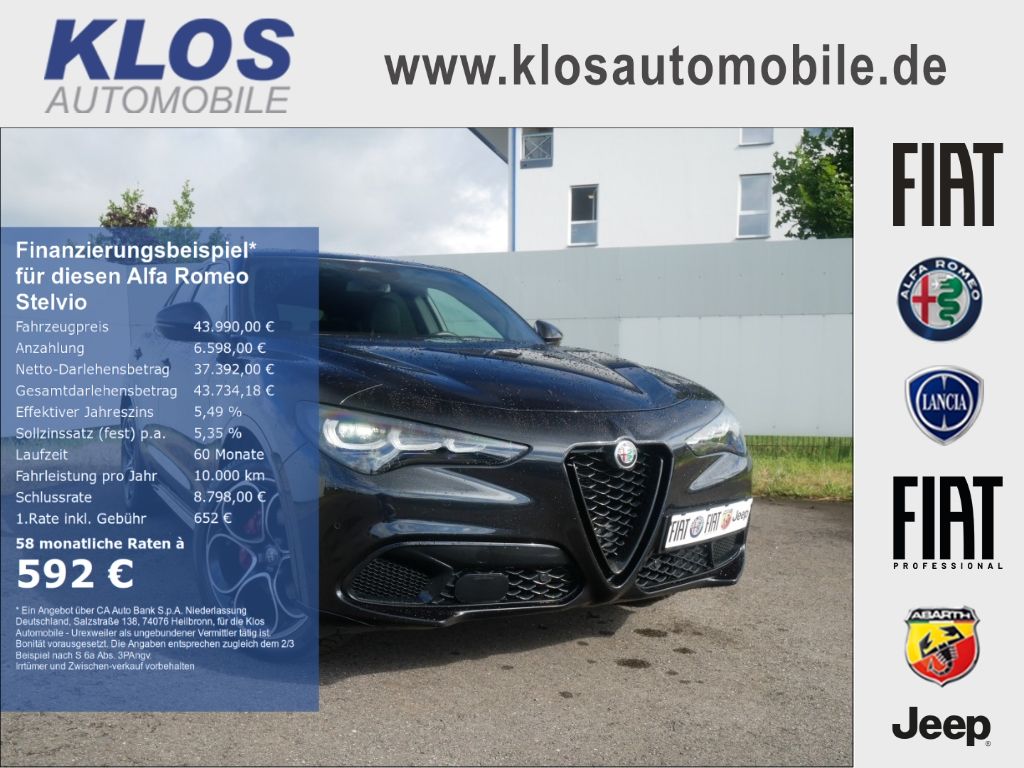 Bild des Angebotes Alfa Romeo Stelvio VELOCE 2.2 DIESEL 16V 210 PS AT8 Q4 TECH