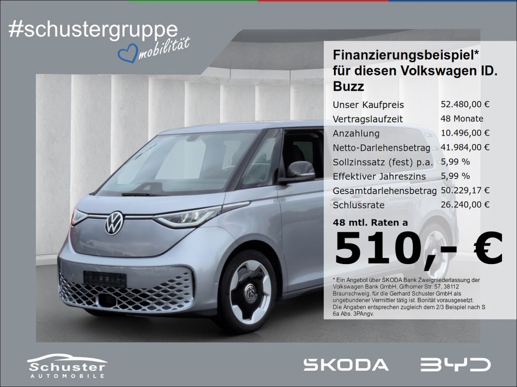 Bild des Angebotes Volkswagen ID. Buzz Pro LR 6-Sitzer*ACC Navi R-Kam SHZ 20*