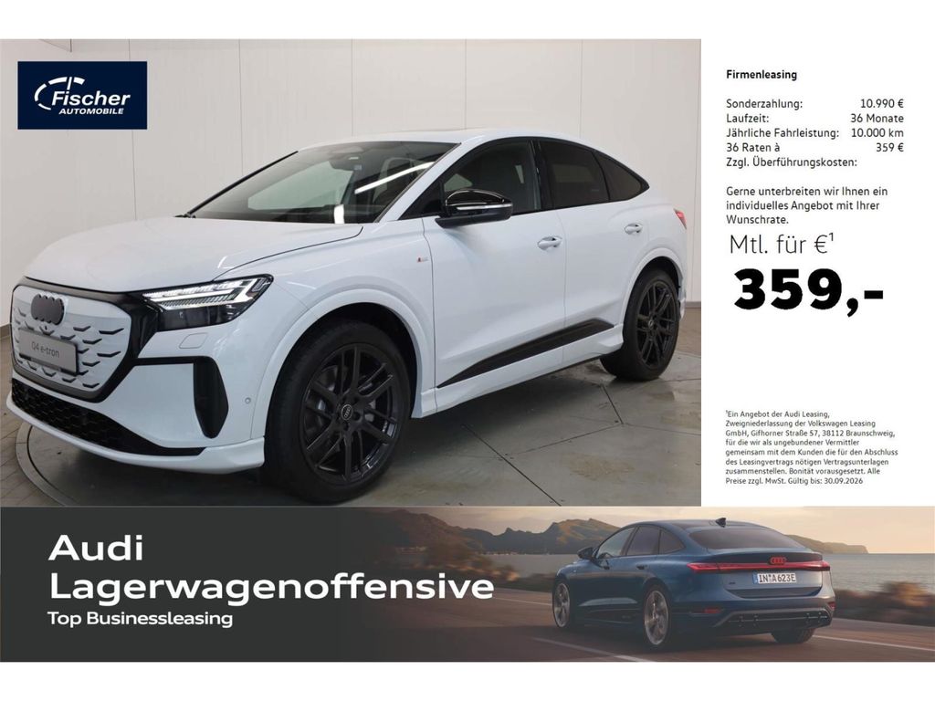 Bild des Angebotes Audi Q4 e-tron Sportback S line