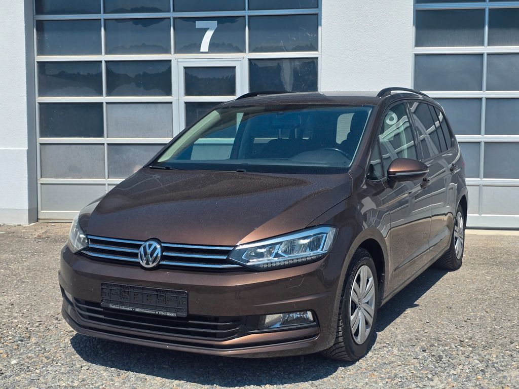 Bild des Angebotes Volkswagen Touran Comfortline *7-Sitz*LED*NAVI*AHK*EURO-6