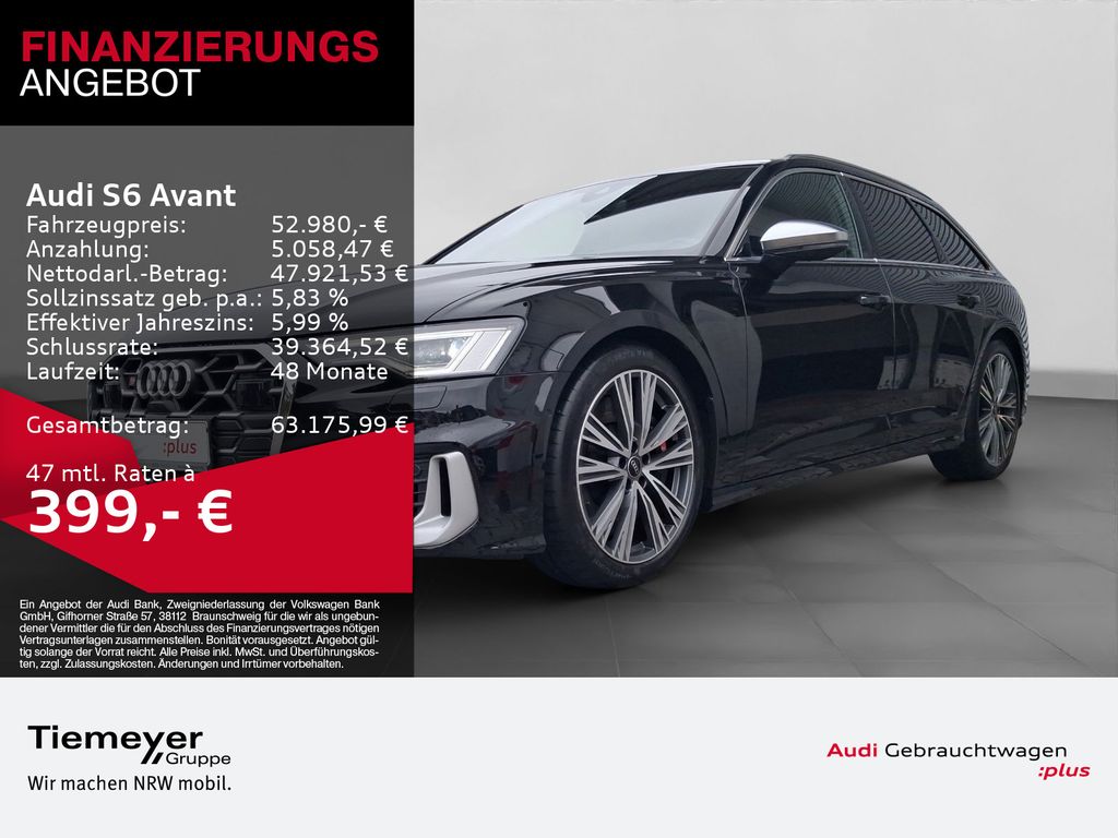 Bild des Angebotes Audi S6 Avant TDI Q AHK PRIVACY eKLAPPE PDC NAVI+