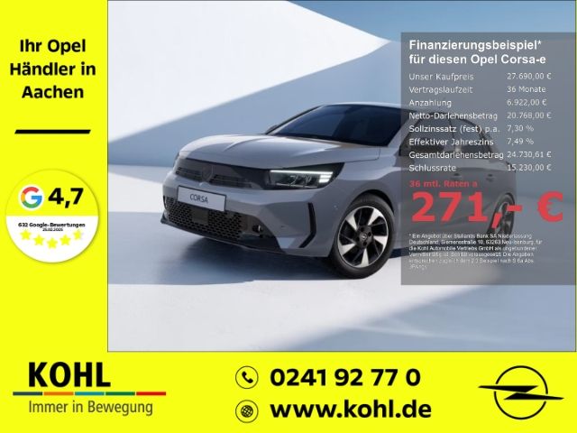 Bild des Angebotes Opel Corsa-e GS 156PS LED PDCv+h Allwetter Klimaautom