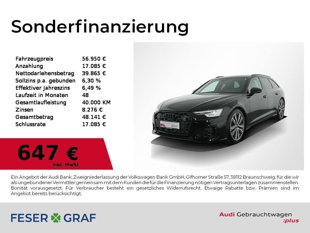 Bild des Angebotes Audi S6 Avant TDI Matrix,Sportsitze+,B&O,AHK,Leder