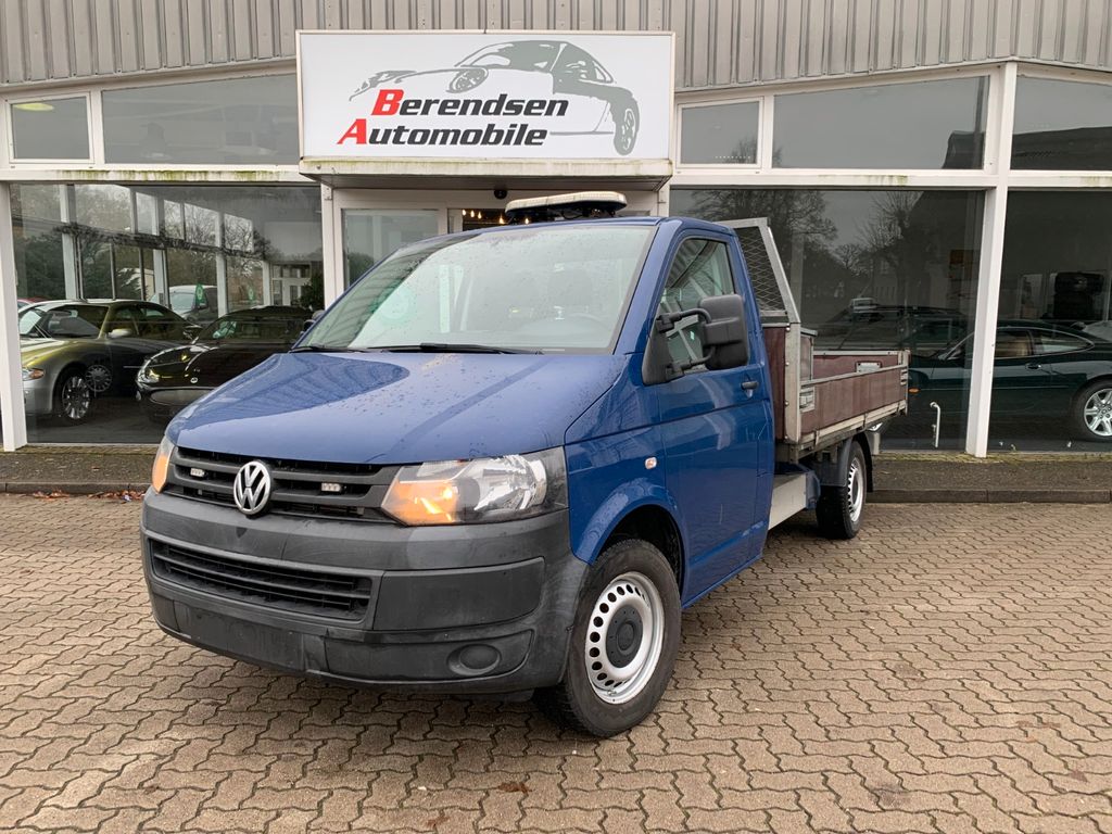 Bild des Angebotes Volkswagen T5 TRANSP. PRITSCHE TIEFLADER/KIPPER/1.HD/TÜV
