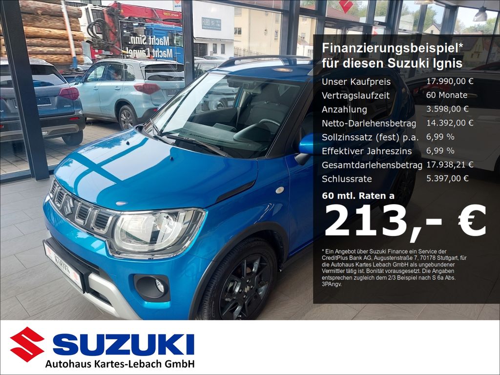 Suzuki Ignis Comfort 1.2 Hybrid Car Play SHZ LED AC