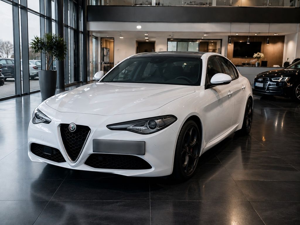 Bild des Angebotes Alfa Romeo Giulia 2,2 JTD - weiß / Panoramadach