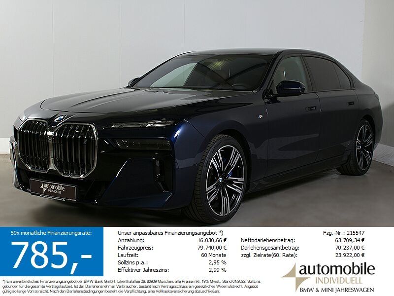 Bild des Angebotes BMW i7 xDrive60 M Sport NP 184910.- ACC Fond Enterta