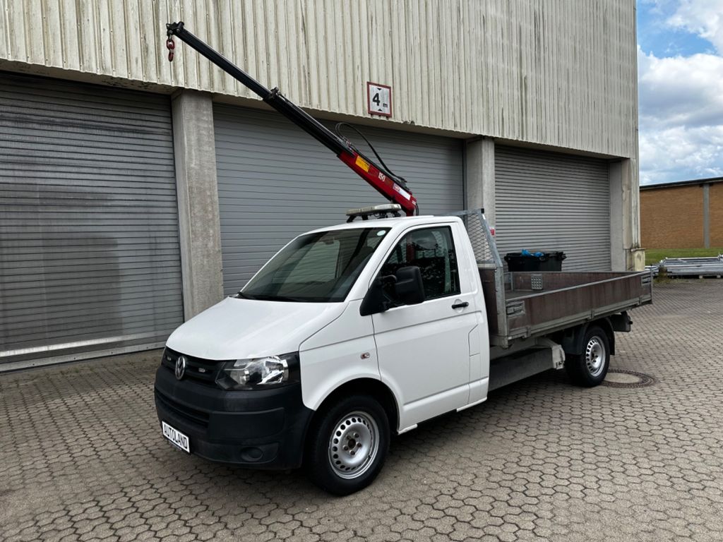 Bild des Angebotes Volkswagen T5 Trans 2.0TDI Pritsche Tieflader*Kran*ZMS NEU!