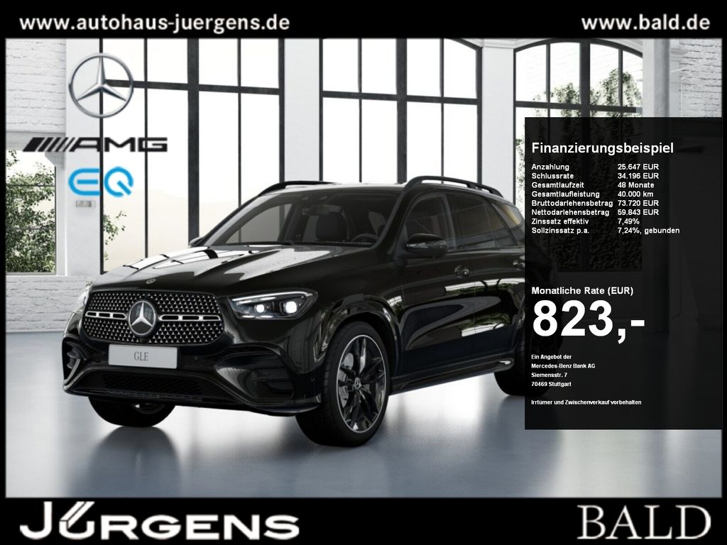 Bild des Angebotes Mercedes-Benz GLE 450 d 4M AMG-Sport/Pano/AHK/HUD/Distr/Nappa