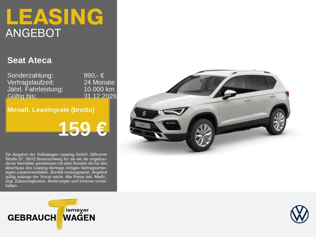 Bild des Angebotes Seat Ateca 1.5 TSI DSG STYLE AHK KAMERA eKLAPPE NAVI+