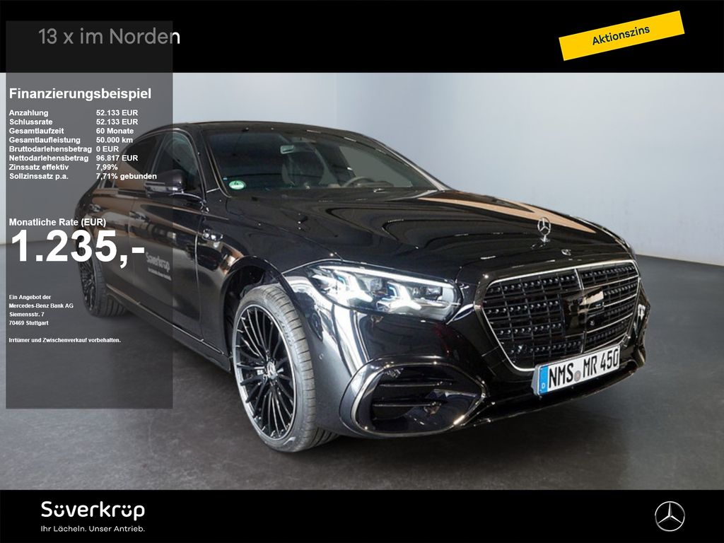 Bild des Angebotes Mercedes-Benz S 450 4MATIC Limousine Langversion AMG BURM MEMO