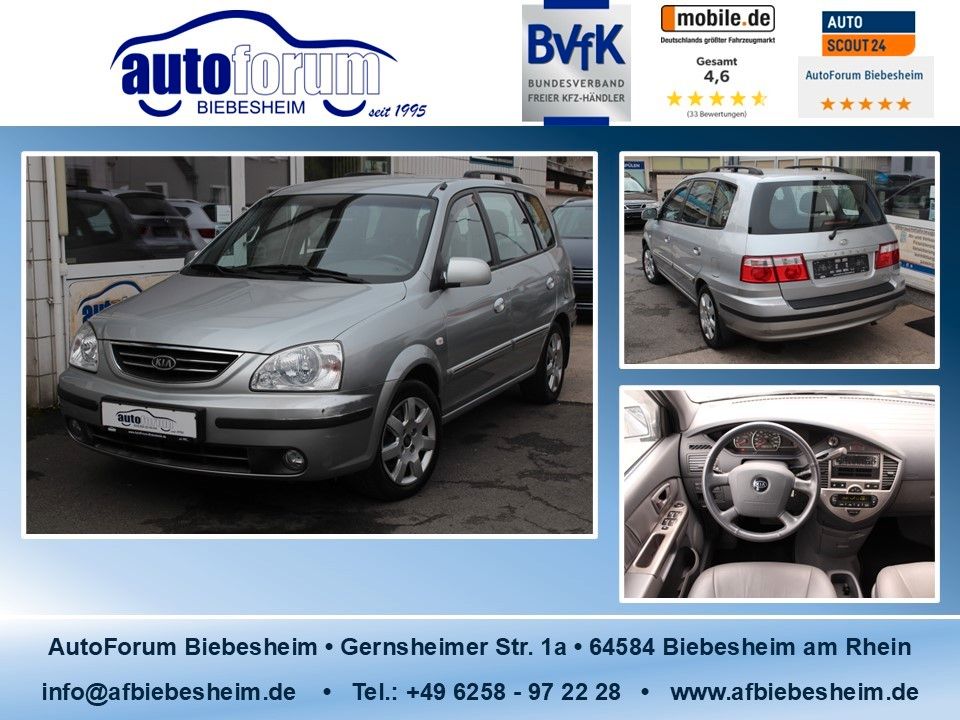 Kia Carens 1.8 16V EX Automatik Klima*Leder*Sitzh...