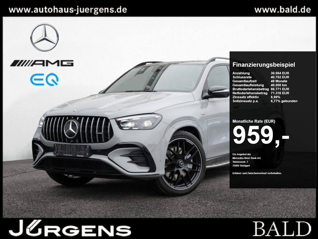 Bild des Angebotes Mercedes-Benz GLE 53 AMG 4M+ 7Sitze/Stdhz/HUD/Night/Memo/22'