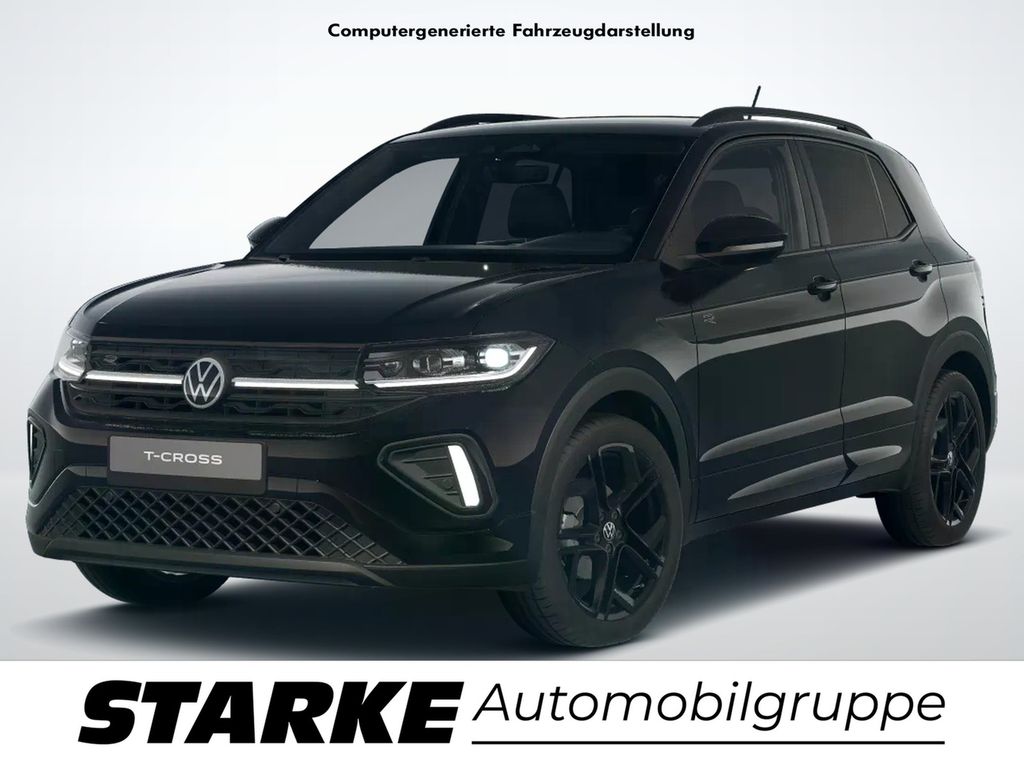 Volkswagen T-Cross 1.0 TSI DSG R-Line Black Style Navi LED