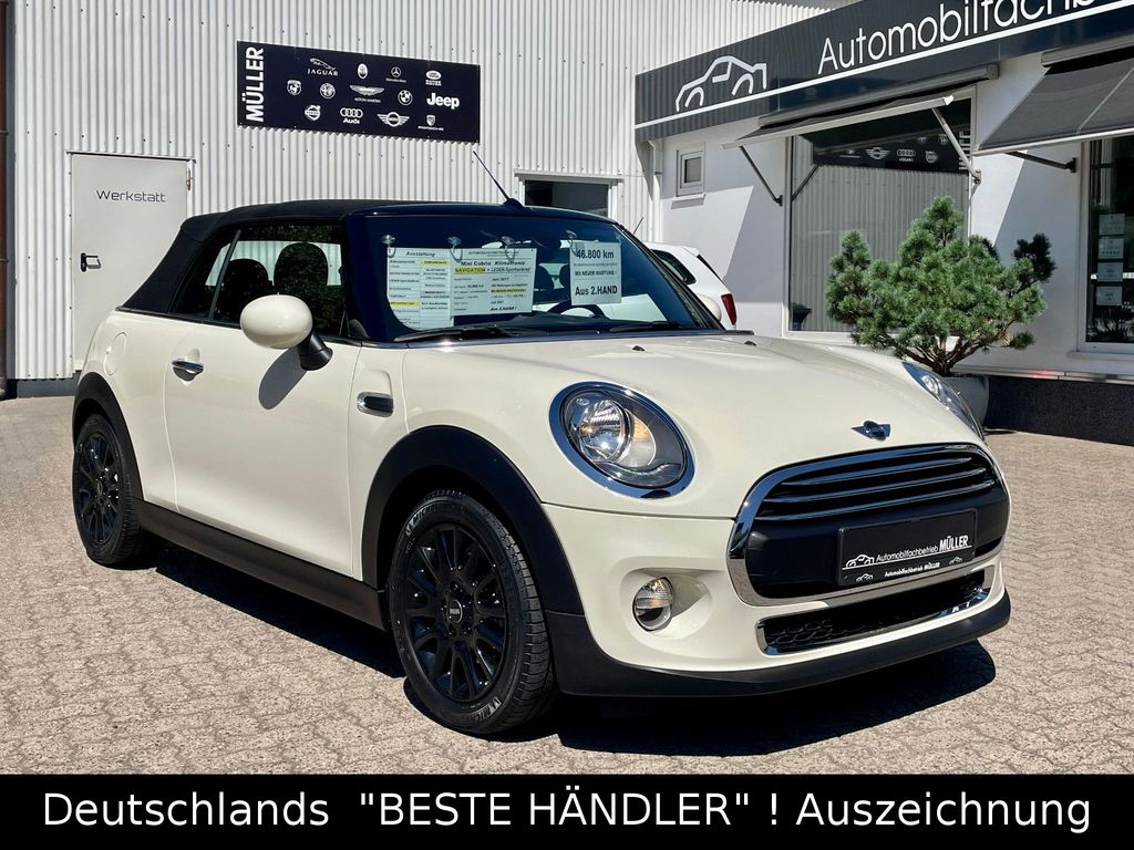 Bild des Angebotes MINI Cabrio 1.2 Klimatronic+NAVI+LEDER-Sportlenk+2.HD