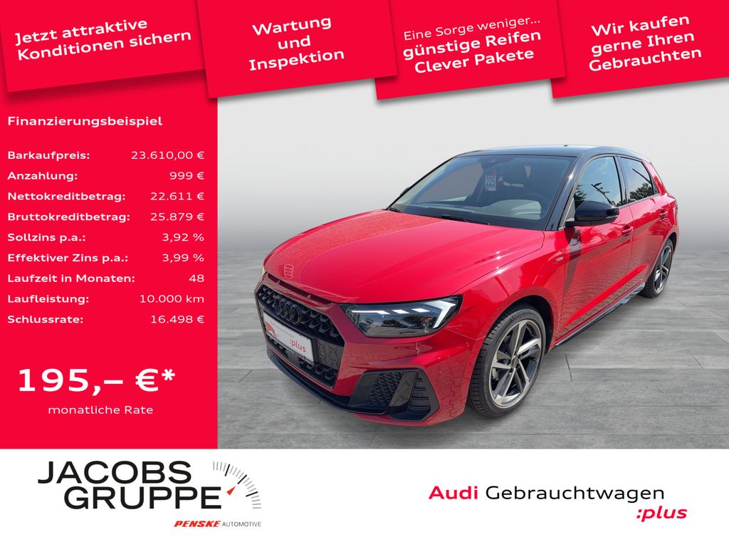 Bild des Angebotes Audi A1 Sportback 25TFSI 2xS line Edition/Black+/ACC/