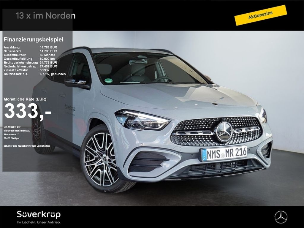 Bild des Angebotes Mercedes-Benz GLA 180 AMG NIGHT MULTI AHK DISTR KAMERA SPUR
