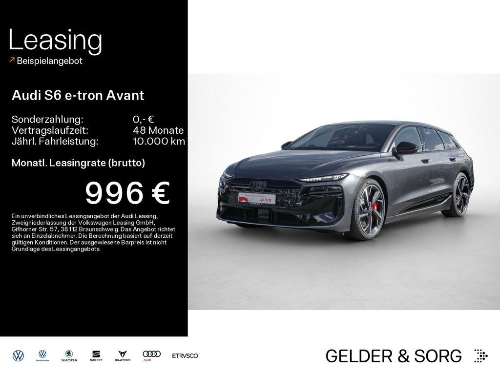 Bild des Angebotes Audi S6 Avant e-tron 613km/WLTP*AHK*Air*B&O*Pano*HuD