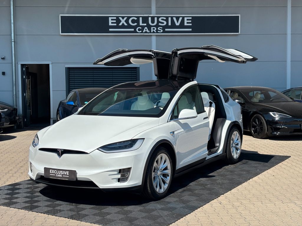 Bild des Angebotes Tesla MODEL X 100D | 6 SEAT | WHITE & CARBON | MCU2