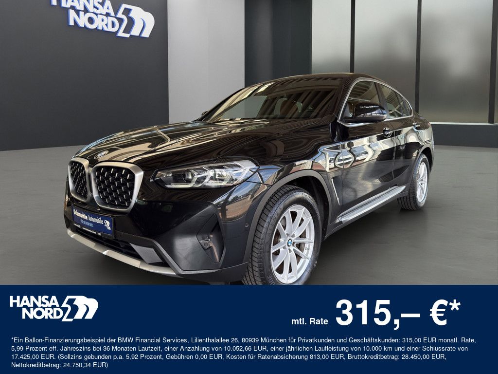 Bild des Angebotes BMW X4 xDrive20d LED NAVI LEDER KAMERA SHZ 18" AHK