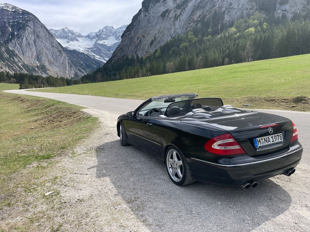 Bild des Angebotes Mercedes-Benz CLK 500 Cabrio AMG-line ( Neue Stoff Verdeck )